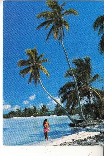 TAHITI - Girl on the beach