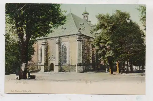 3392 CLAUSTHAL- ZELLERFELD, Kirche Zellerfeld, ca. 1900