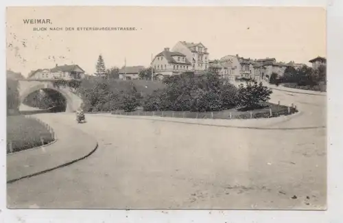 0-5300 WEIMAR, Ettersburgerstrasse, Unterführung, 1908