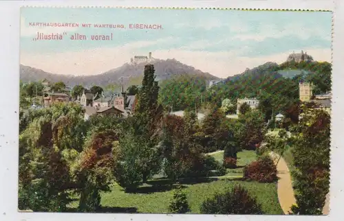 0-5900 EISENACH, Werbe-Karte "Illustria allen voran", Karl Schniz & Co