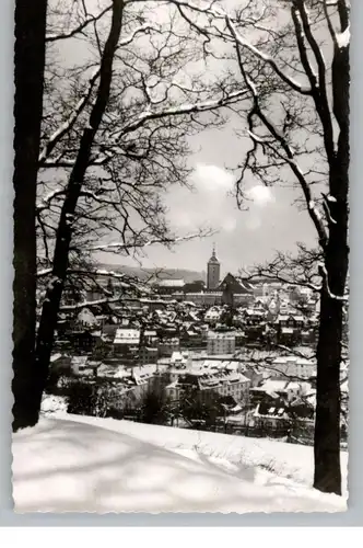 5900 SIEGEN im Schnee, Blick vom Häusling, 1960