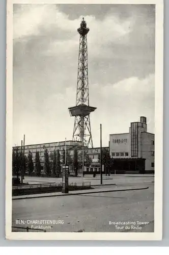 1000 BERLIN - CHARLOTTENBURG, Funkturm