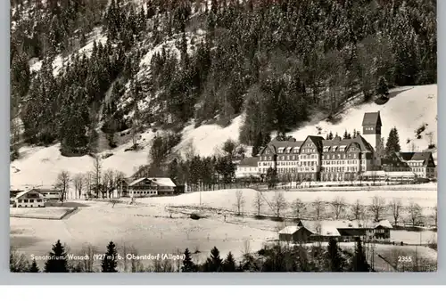 8980 OBERSTDORF, Sanatorium Wasach, 1963