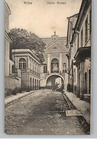 LITAUEN / LIETUVA - WILNA / VILNIUS, Ostra Brama, 1916, deutsche Feldpost