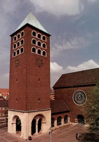 4420 COESFELD, Pfarrkirche St. Jacobi von Süd-Westen