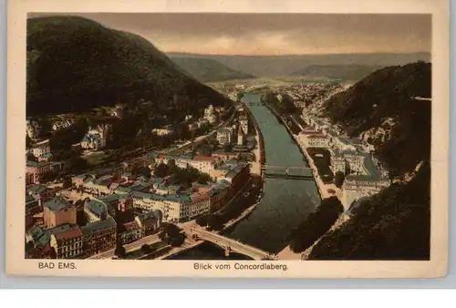 5427 BAD EMS, Blick vom Concordiaberg