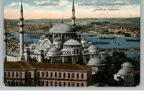 ISLAM - MOSQUE Suleyman - Constantinopel, 1917