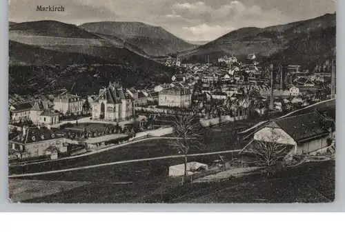 F 68160 MARKIRCH / SAINTE-MARIE-AUX-MINES, Panorama, Verlag Hartmann - Strassburg