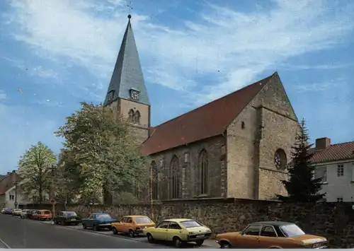 4920 LEMGO, St. Marienkirche, OPEL, VOLKSWAGEN