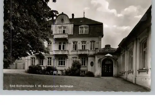 4502 BAD ROTHENFELDE, Sanatorium Nollmann, 195...