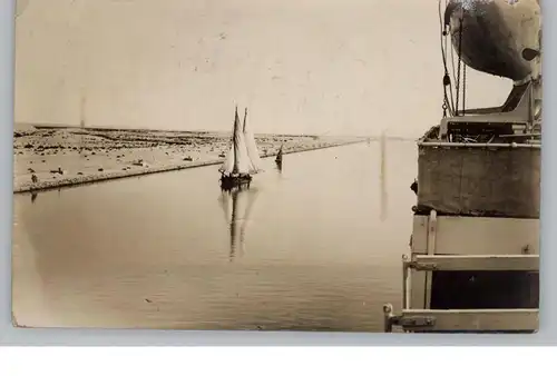 EGYPT - SUEZKANAL, Photo-AK, 1928