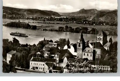 5480 REMAGEN, Pfarrkirche und Umgebung, 1966