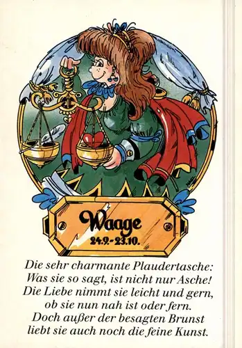 TIERKREISZEICHEN - WAAGE