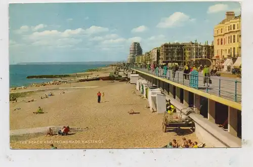 UK - ENGLAND - SUSSEX - HASTINGS, Strand and Promenade, 1972