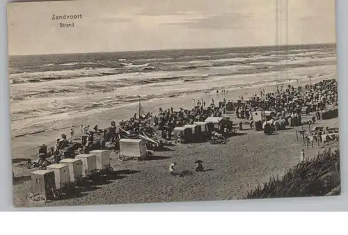 NOORD - HOLLAND - ZANDVOORT, Strand, 1914