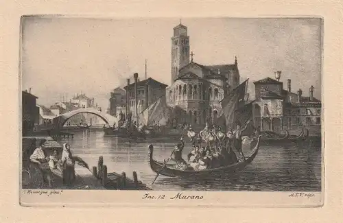 I 30100  VENEZIA / VENEDIG - MURANO, Historische Ansicht