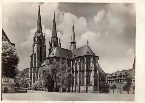 3550 MARBURG, Elisabethkirche, Ostbau, DKV Deutscher Kunst Verlag