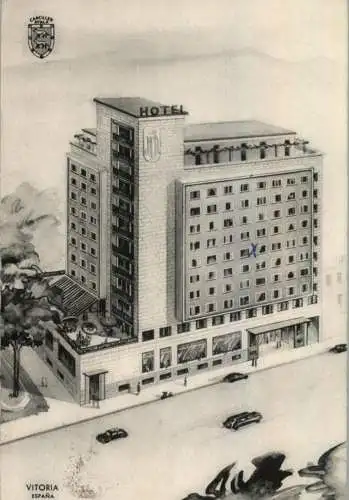 E 01000 VITORIA, Hotel Canciller Ayala, 1956