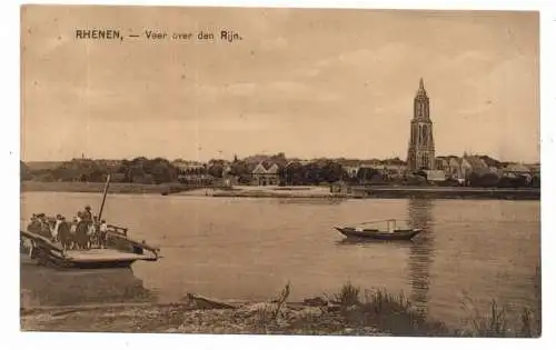 BINNENSCHIFFE - RHEIN, Rheinfähre Rhenen / Utrecht