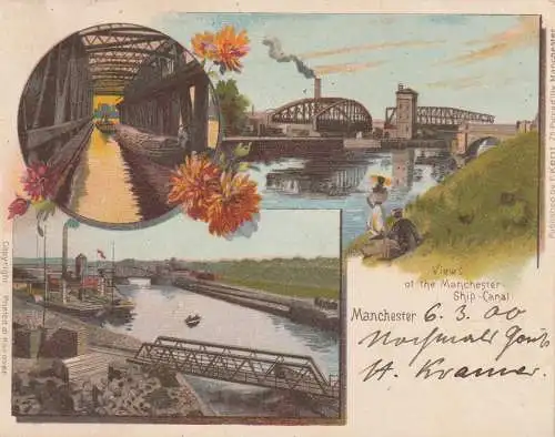 UK - ENGLAND - LANCASHIRE - MANCHESTER, Manchester Ship Canal, 1900