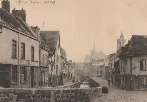 F 80000 AMIENS, La rue des Tanneurs, 1940