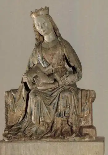 4600 DORTMUND, ev. St. Marienkirche, Gotische Madonna