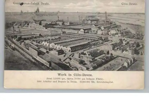 5000  KÖLN - DEUTZ, Gasmotorenfabrik Deutz