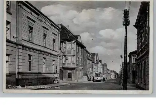 4050 MÖNCHENGLADBACH - WICKRATH, Hermann - Göring - Strasse, Hotel Küppers, Strassenbahn, 1941