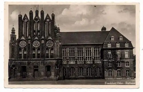 0-1200 FRANKFURT / Oder, Rathaus, 193...