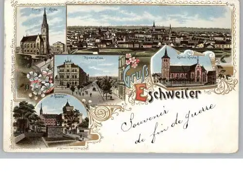 5180 ESCHWEILER, Lithographie 5 Ansichten