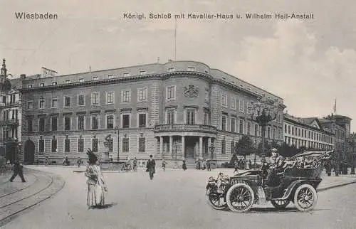 6200 WIESBADEN, Schloß / Kavalier-Haus / Heil-Anstalt, Verlag Boogaart