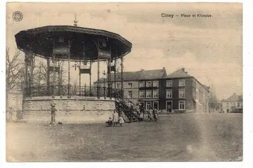 B 5590 CINEY, Place et Kiosque, animierte Szene