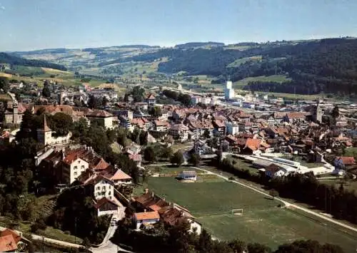 FUSSBALL - STADION, MOUDON / CH