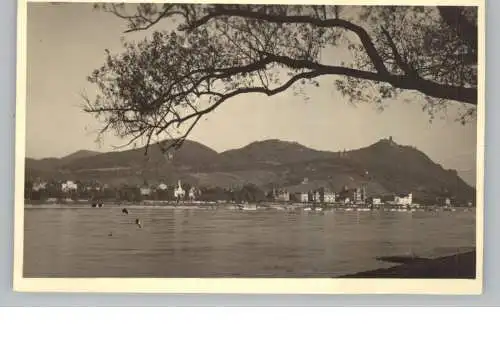 5330 KÖNIGSWINTER, Blick über den Rhein von Godesberg, Photo-AK