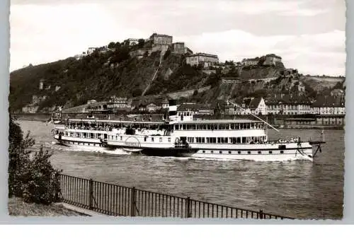 BINNENSCHIFFE - RHEIN, KÖLN - DÜSSELDORFER "RHEINGOLD" vor Koblenz