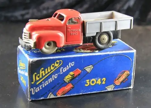 Schuco Varianto Lasto LKW 1950 Blechmodell mit Friktionsantrieb in Box (1673)