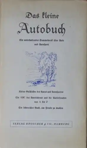 Schumm "Das kleine Autobuch - Autos und Autosport" Automobil-Historie 1937 (3279)