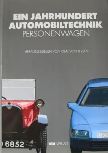 Fersen "Ein Jahrhundert Automobiltechnik - Personenwagen" Fahrzeug-Historie 1986 (2055)