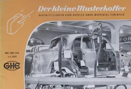 Happich "Der kleine Musterkoffer" Firmenmagazin 1958 (5727)