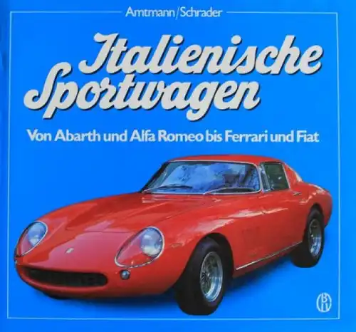 Amtmann "Italienische Sportwagen" Fahrzeughistorie 1987 (4394)