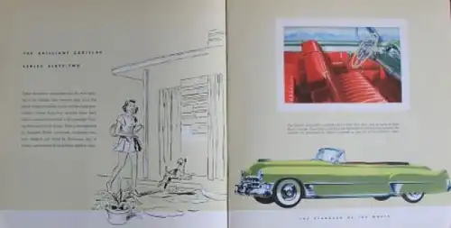 Cadillac Modellprogramm 1949 Automobilprospekt (7303)