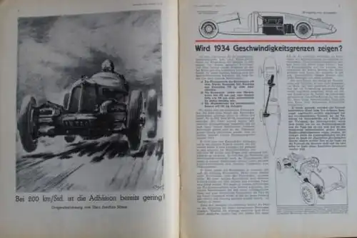 "Motor & Sport" Motor-Zeitschrift Pössneck 1934 (2168)