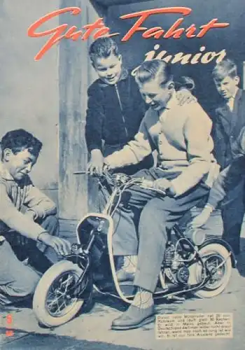 "Gute Fahrt Junior" Volkswagen Zeitschrift 1959 (0802)