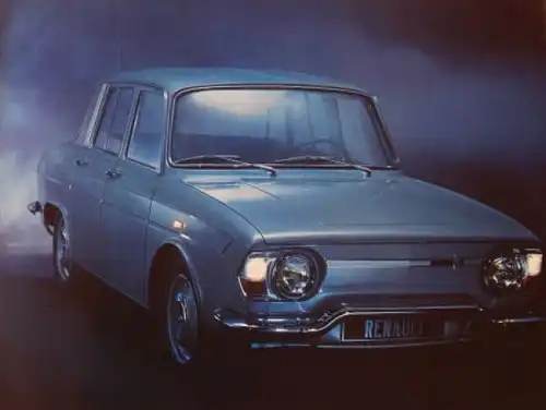 Renault 10 Modellprogramm 1967 Automobilprospekt (3471)