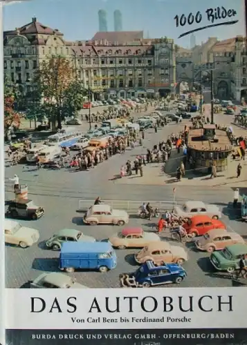 Burda "Das Autobuch" 1956 Verkehrs-Historie (0949)