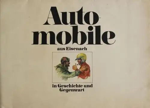 Wartburg Werbemappe "Automobile aus Eisenach" 12 farbige Kunstdrucke 1975 (9845)