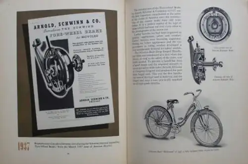 Schwinn-Built Fahrräder "50 years of Bicycles" Fahrrad-Historie 1945 (3795)