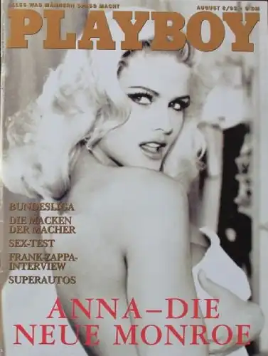 "Playboy Magazin" Gesellschafts-Magazin 1994 Anne Nicole Smith (7664)