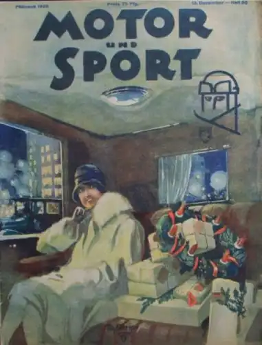 "Motor & Sport" Motor-Zeitschrift Pössneck 1925 (6199)