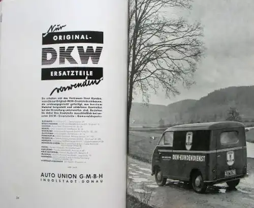 "DKW Praxis" DKW-Magazin 1952 kompletter Jahrgang im Originalordner (6824)